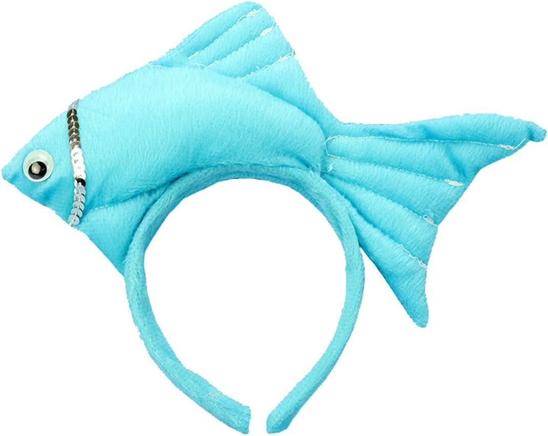 Lucky God Animal Fish Headbands Hair Accessory for Party Dress
