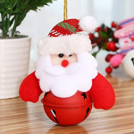 Amazon Com Christmas Bells 8pcs Christmas Bell Decoration