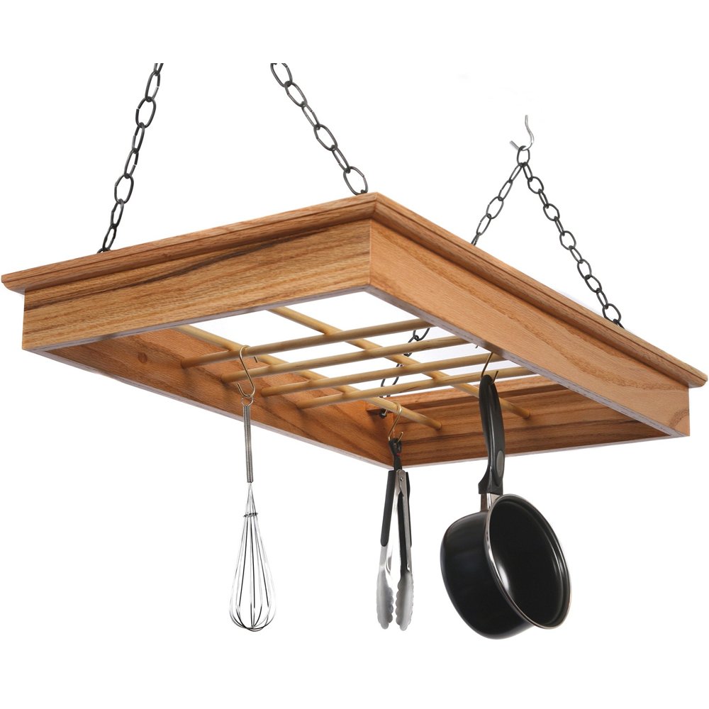 Best copper light fixture and pot rack