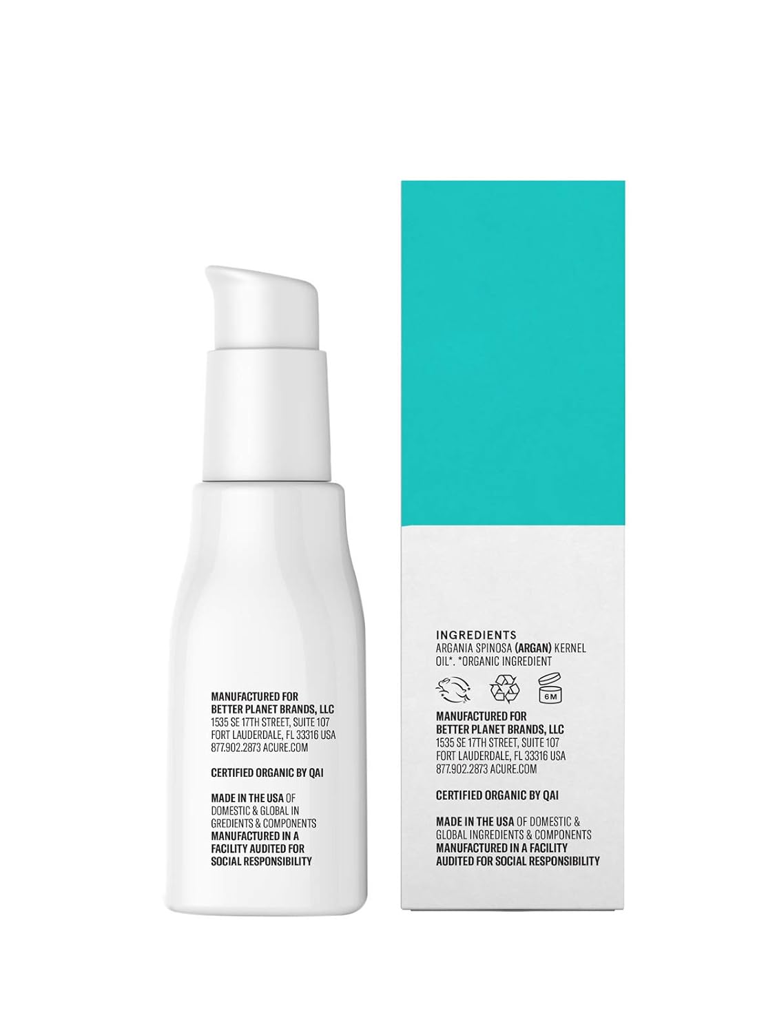 Acure The Essentials Moroccan Argan Oil | 100% Vegan | Versatile - For Any Skin & Hair Care Regimen | Pure, Cold Pressed & Rich in Vitamin E - Hydrates & Restores | 1 Fl Oz: Beauty