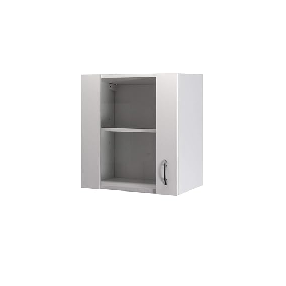 Produktbild von Küchenschrank Hängend Flex-Well Küchen-Hängeschrank BOCHUM: 2-türig, 100 Cm Breite, Weiß Hängeschrank 100cm Breit