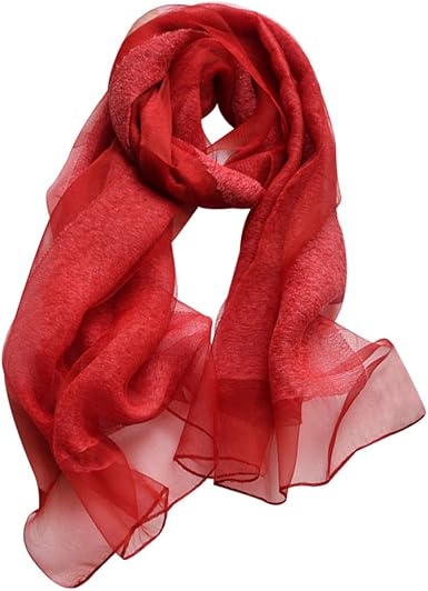 Red lightweight scarf Clearance