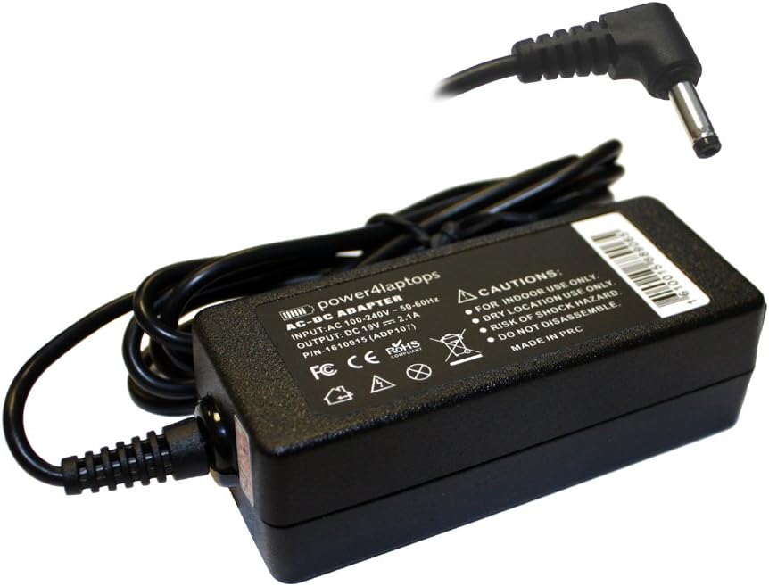 Power4Laptops AC Adapter Laptop Charger Power Supply Compatible With