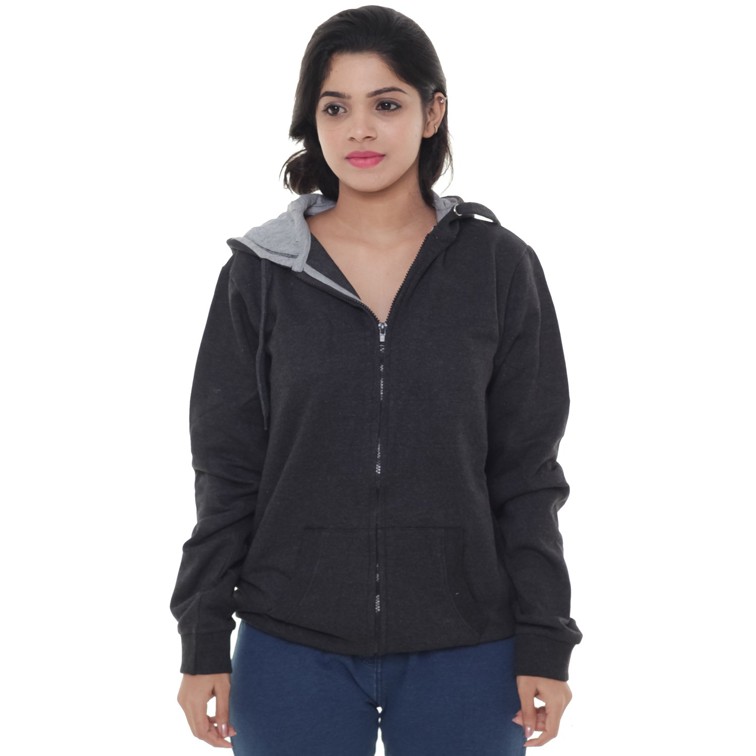 easy 2 wear &reg; womens jackets grey (size xs to 4xl)