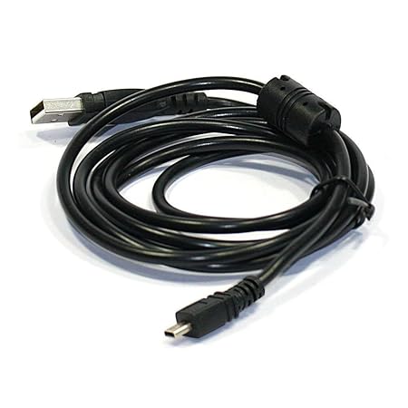 GIGAFOX® Ladekabel, Datenkabel, USB-Kabel für Panasonic Lumix DMC-FZ200 DMC-FZ1000 DMC-TZ61 DMC-TZ71 DMC-LX100 DMC-FZ72 DMC-L