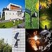 Solar Spotlights,Solar Lights 2-in-1 Adjustable Landscape Wall Light Waterproof Security Light for Outdoor Yard Garden Lawn - Auto-On / Off - The 3rd Gen-2 pack