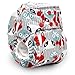 Kanga Care Rumparooz G3 Stay Dry Cloth Diaper Reusable One Size Pocket Diaper Patented Inner Double Gusset 2 pcs Microfiber Insert Soaker (6-55+ lbs) - Clyde