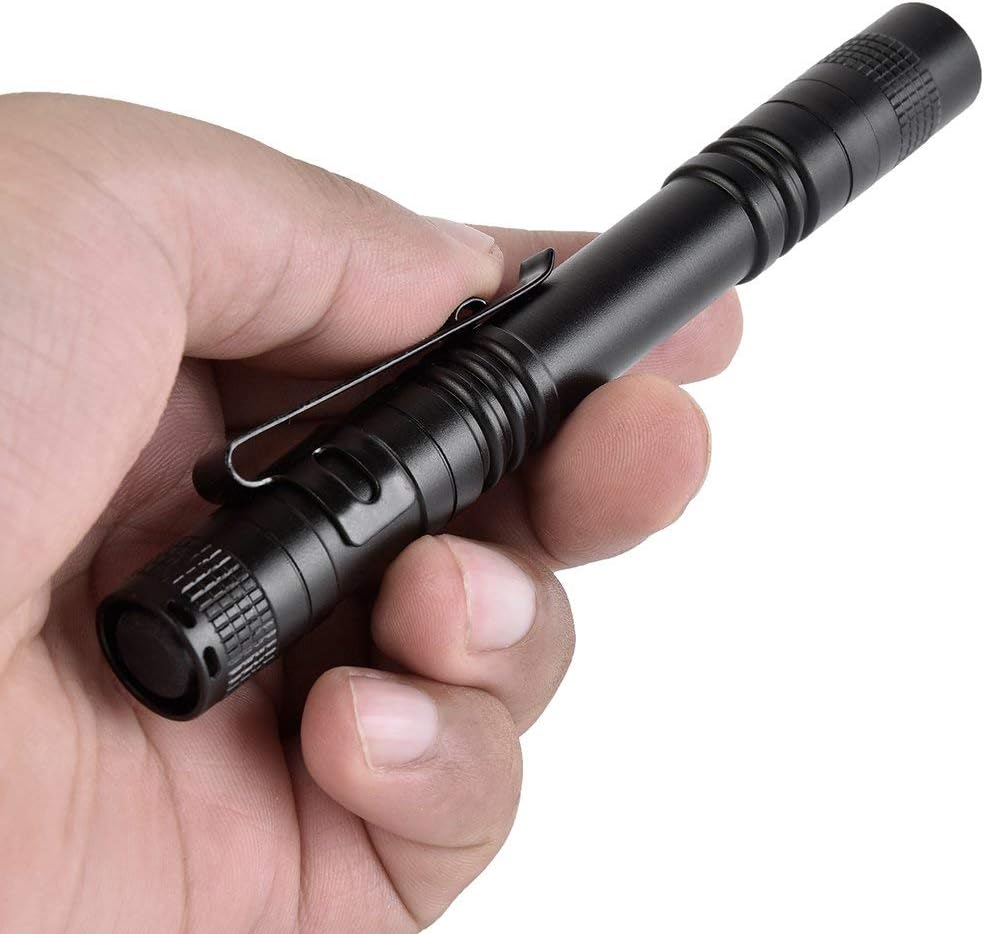 Pocketman 4 Pcs1000LM XPE-R3 LED Penlight Flashlight Tactical Torch with Clip(13.3 CM) - - 
