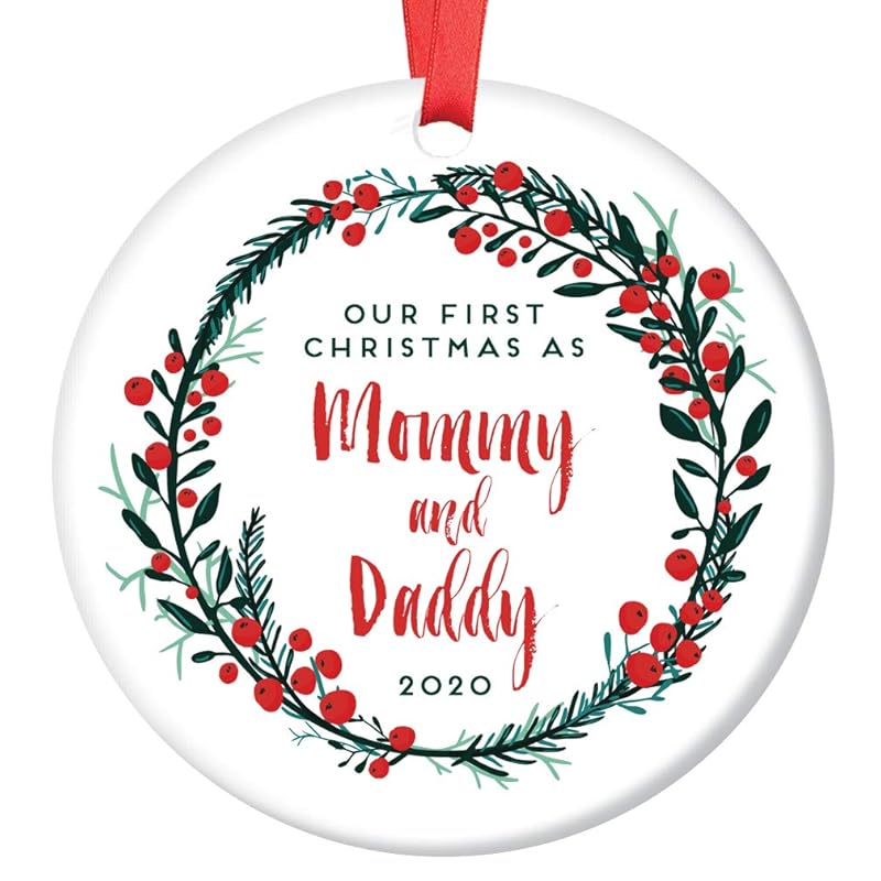 first christmas as a mom ornament