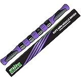 Elite Massage Muscle Roller Stick for Runners - Fast Muscle Relief from Sore and Tight Leg Muscles and Cramping. Five Bright Colors to Choose From.