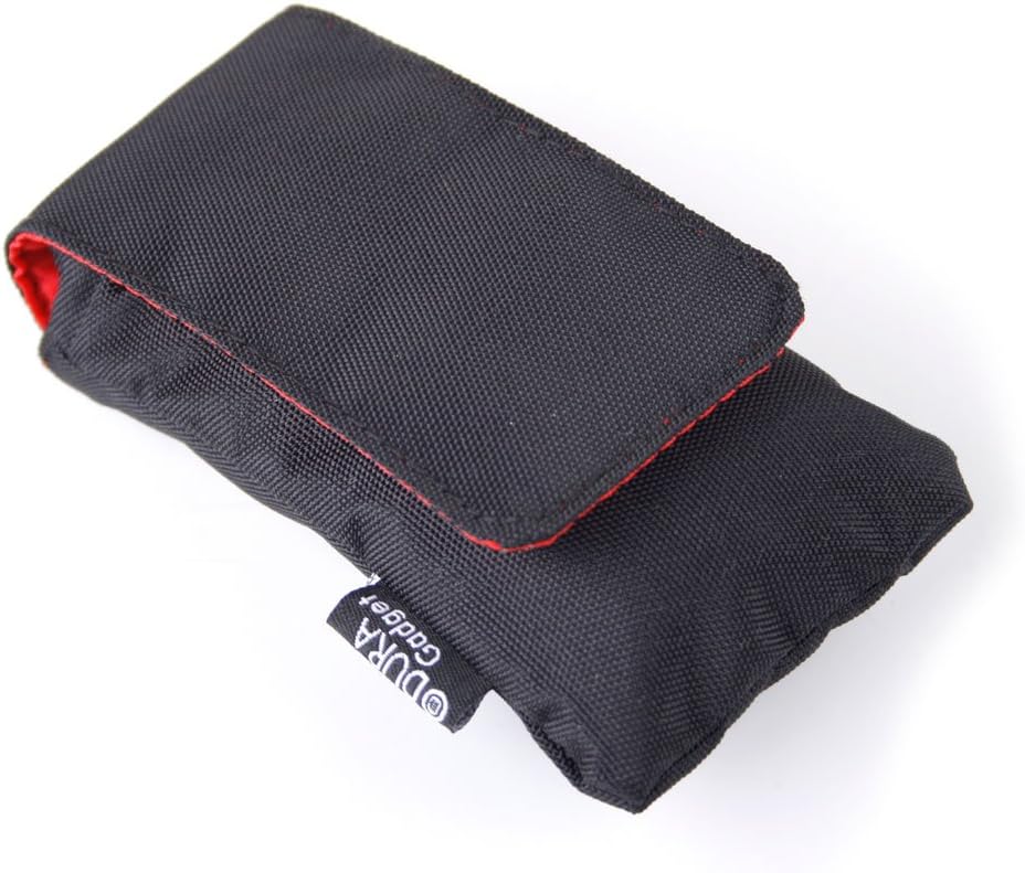 DURAGADGET Black Cushioned Hardwearing Water Resistant Smartphone Case - Compatible with The Blu Dash JR D141