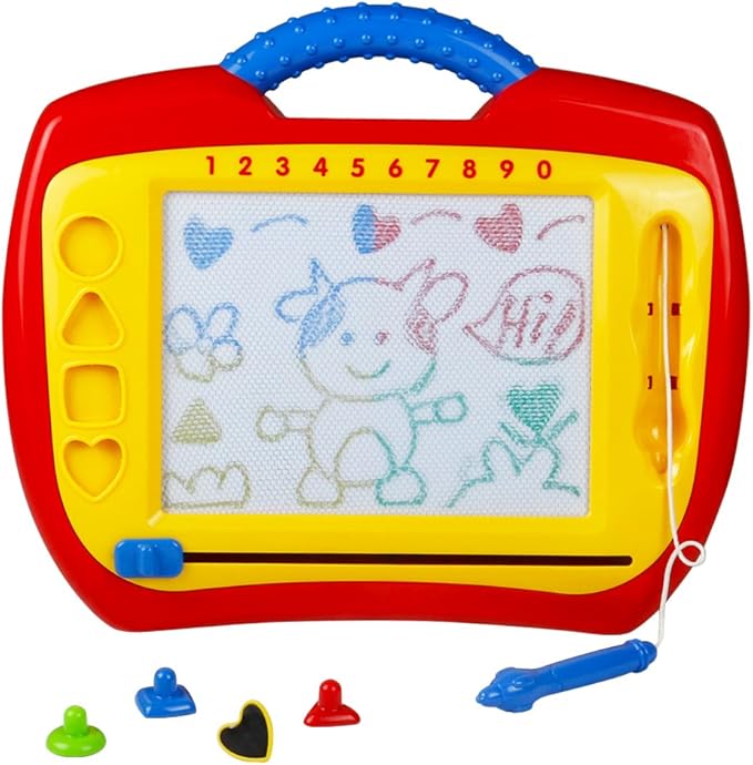 TONZE Zaubertafel Pädagogisches Spielzeug Zaubermaltafel Bunt