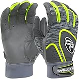 Rawlings 5150 Baseball Batting Gloves, Adult Extra Large, Black