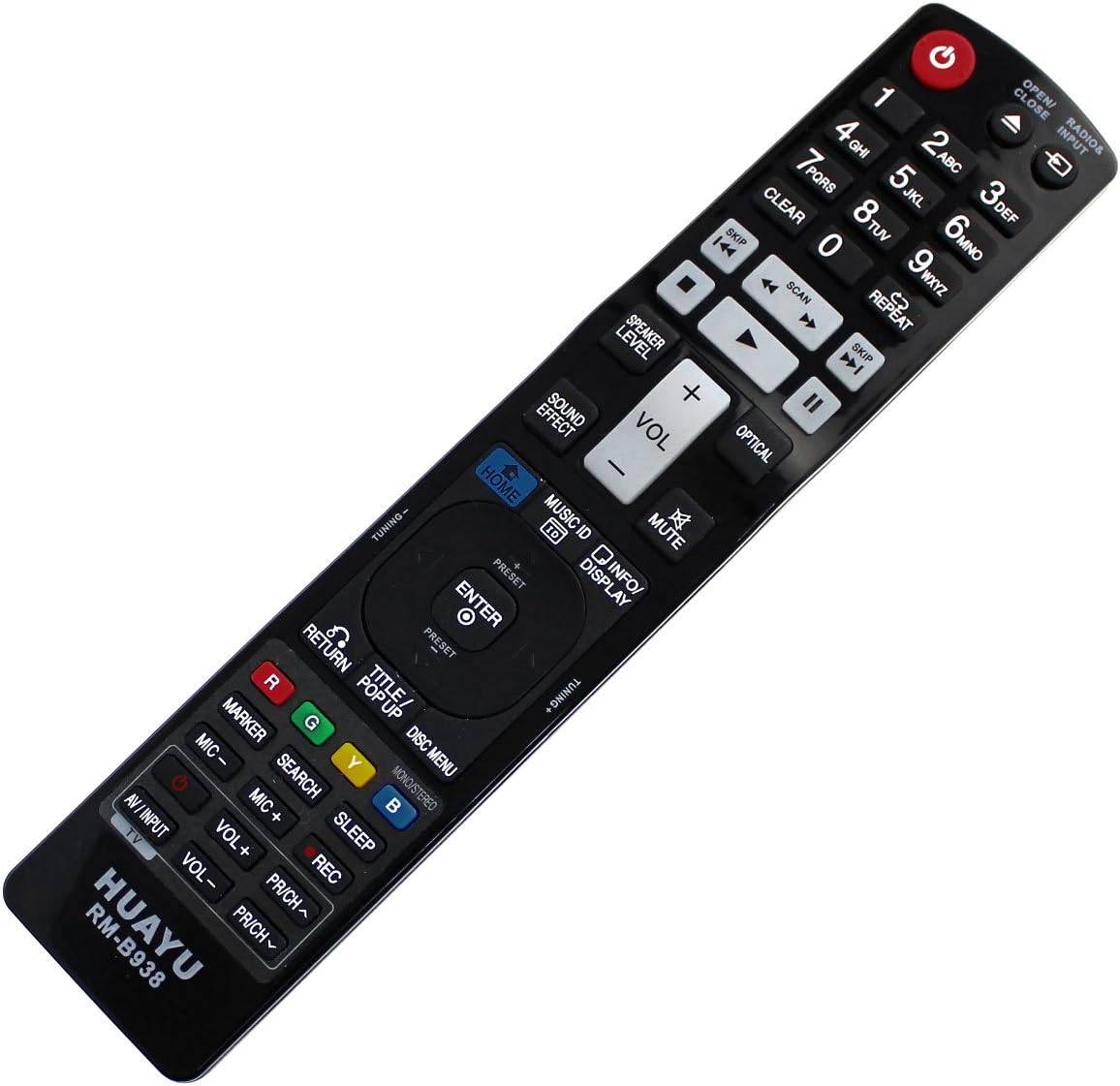 Replacement remote control for LG BLU RAY DVD PLAYER Amazon.co.uk