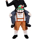 Halloween Carry Mascot Me Guy Ride On Beer Oktoberfest Costume Ride on Costume