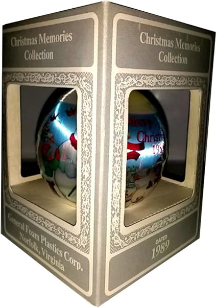 Amazon Com Vintage 1989 General Foam Plastics Corp Christmas