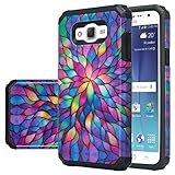 Galaxy On5 Case, Samsung Galaxy On5 Case [Shock Resistant] Hybrid Armor Defender [Drop Protection] For Galaxy On5, Samsung Galaxy On5 (Hybrid Kaleidoscope)