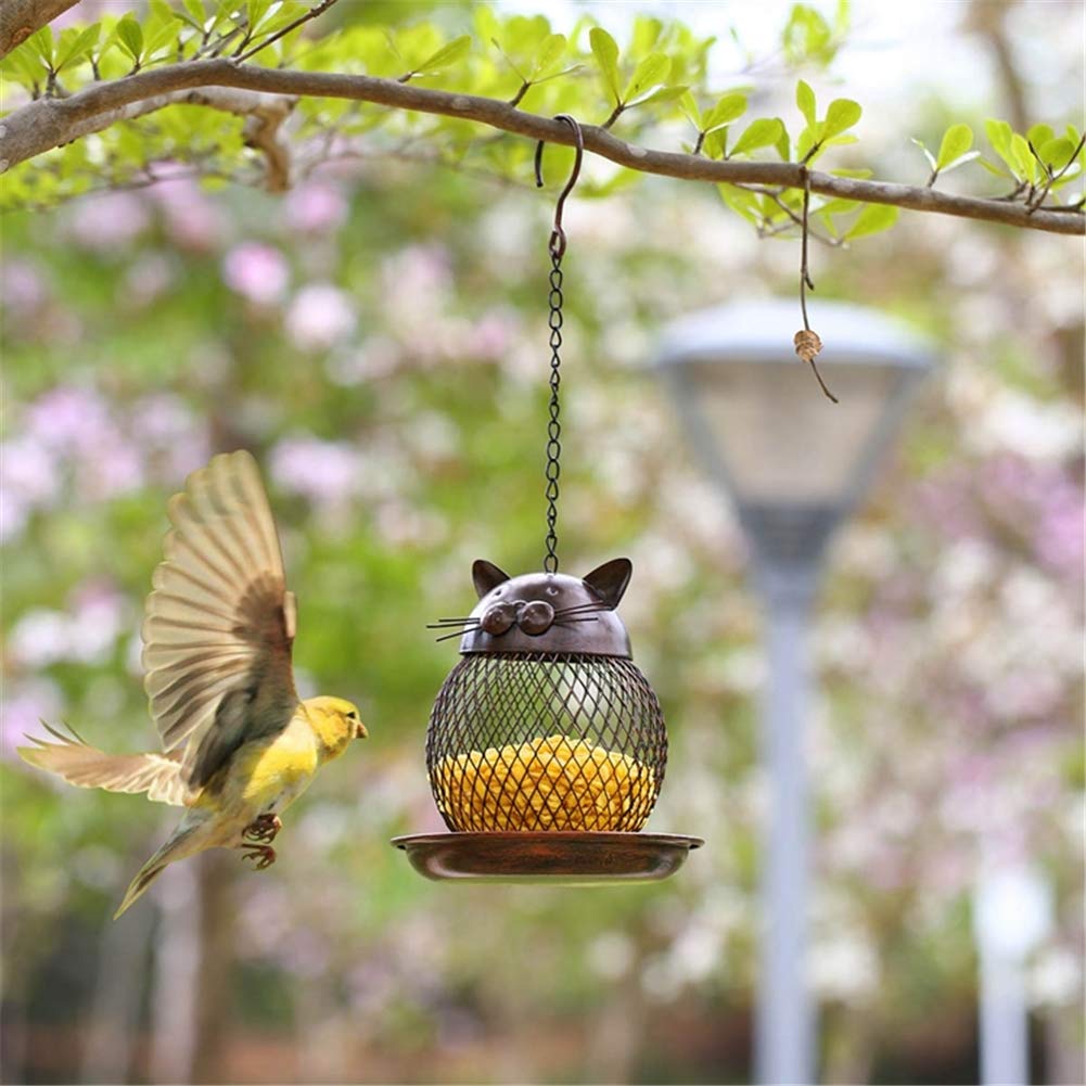 Qinaidi Metal Mesh Wild Bird Feeder Sunflower Seed Ball Durable