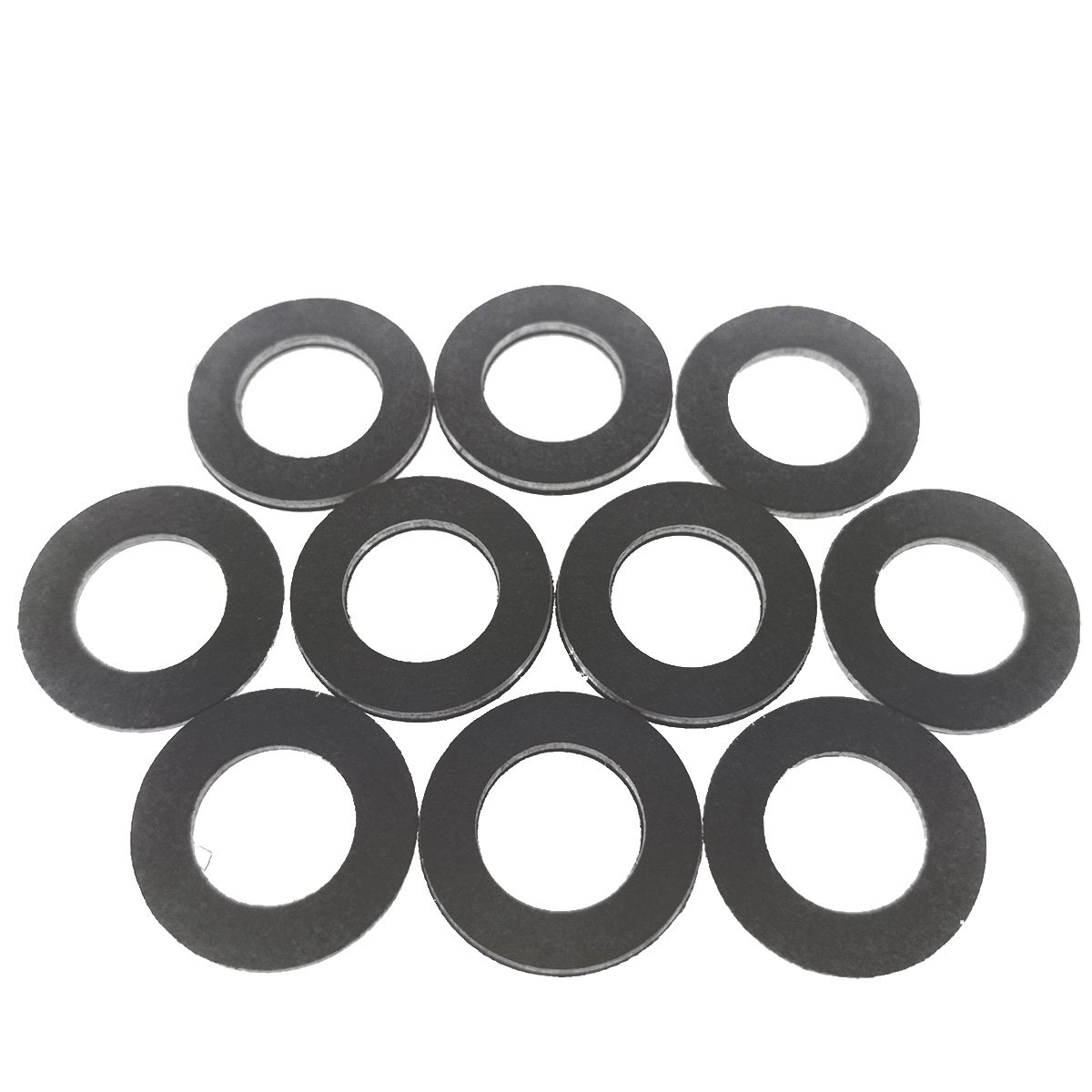 10 Pcs Aluminum Engine Oil Drain Plug Crush Gasket Washers Seals for