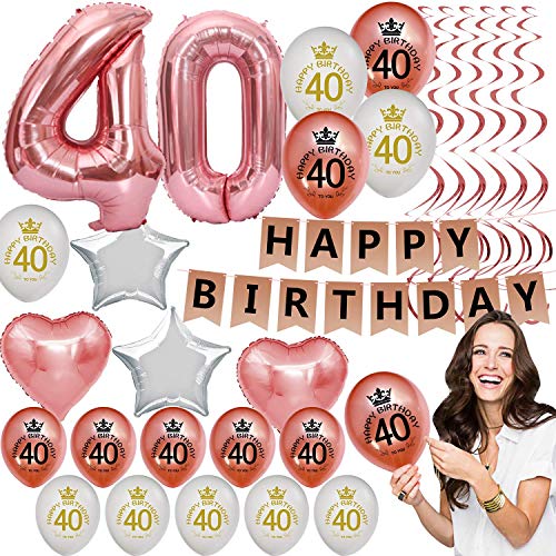 40th-Birthday-Decorations-for-Women-Her-Party-Supplies-Kit-Rose-Gold-Fourty