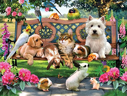 Pets in the Park 500 Piece Jigsaw Puzzle by SunsOut