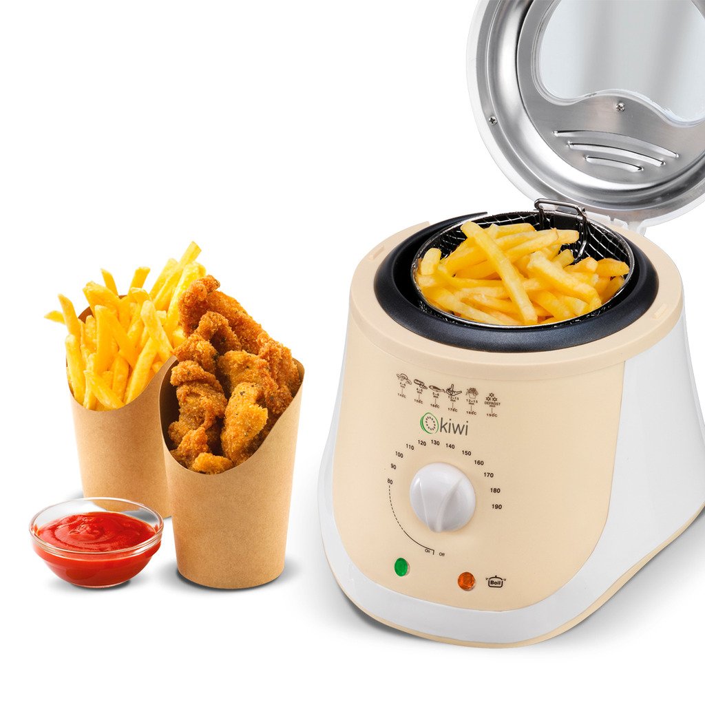 Kiwi 953KDF5502 Freidora, 950 W, 1 Liter: Amazon.es: Hogar
