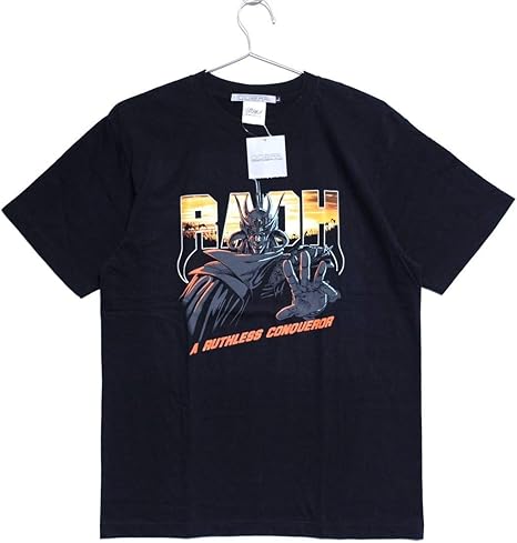 Amazon 北斗の拳 ラオウ Tシャツ Cospa コスパ 武論尊 原哲夫 半袖 ブラック Lサイズ アイドル 芸能人グッズ 通販