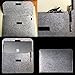 OWNUZZ® 17.7‘’Protective Felt Case Bag Cover for All-New Tracing Light Box, Portable Felt Carrying Pouch Protective Cover Laptop Protective Cover Big Folder Envelope Bag Cover(Light Gray)