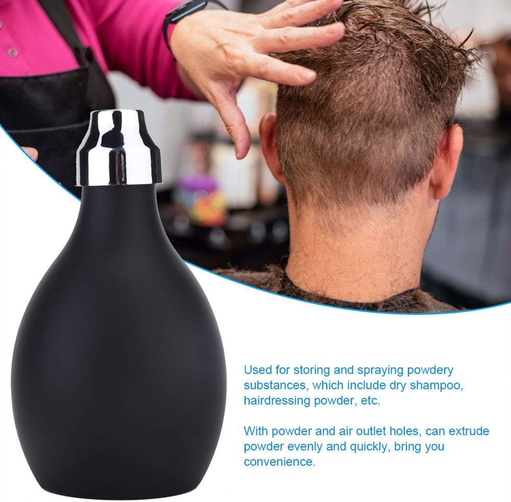 DEWIN Barber Powder Spray Bottle, Refillable Portable Silicone Dry Shampoo Powder Blower Puffer - Image 5