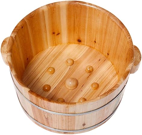 CYLQ Bañera De Pie para Remojar Los Pies, Madera Tina De Lavabo De Pies