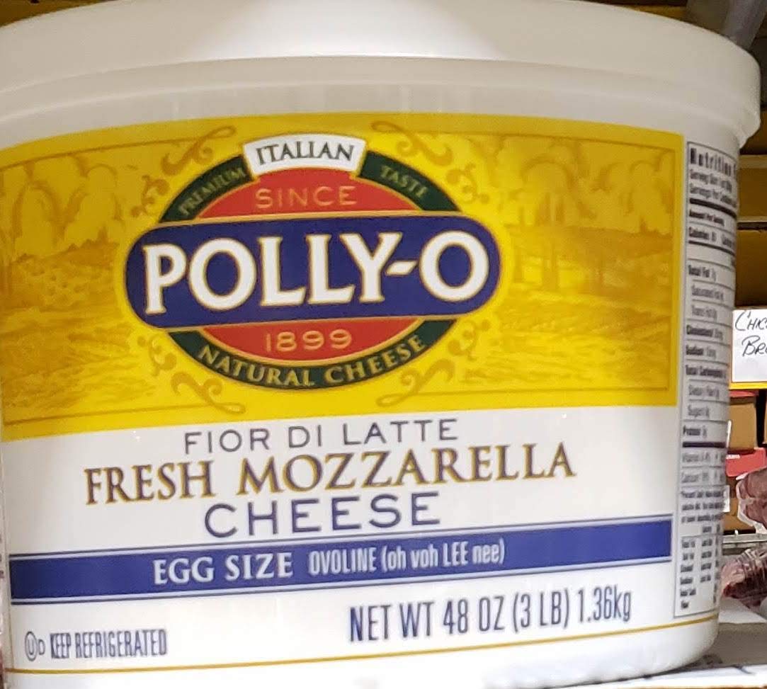 Pollyo Fresh Mozzarella Cheese 48 oz (3lb) X 2 packs TotaL 6LBS