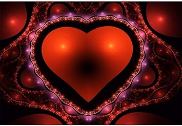 Amazon Com Laeacco Valentine S Day Backdrop Vinyl 10x8ft Grunge