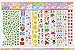 Toddlers Puffy Stickers Variety Pack - MoCeYa Kids Sticker Including Heart, Animal, Cars, Rainbow, Fish, Dinosaurs and More (Large 20 Sheets, 1200 Pcs)