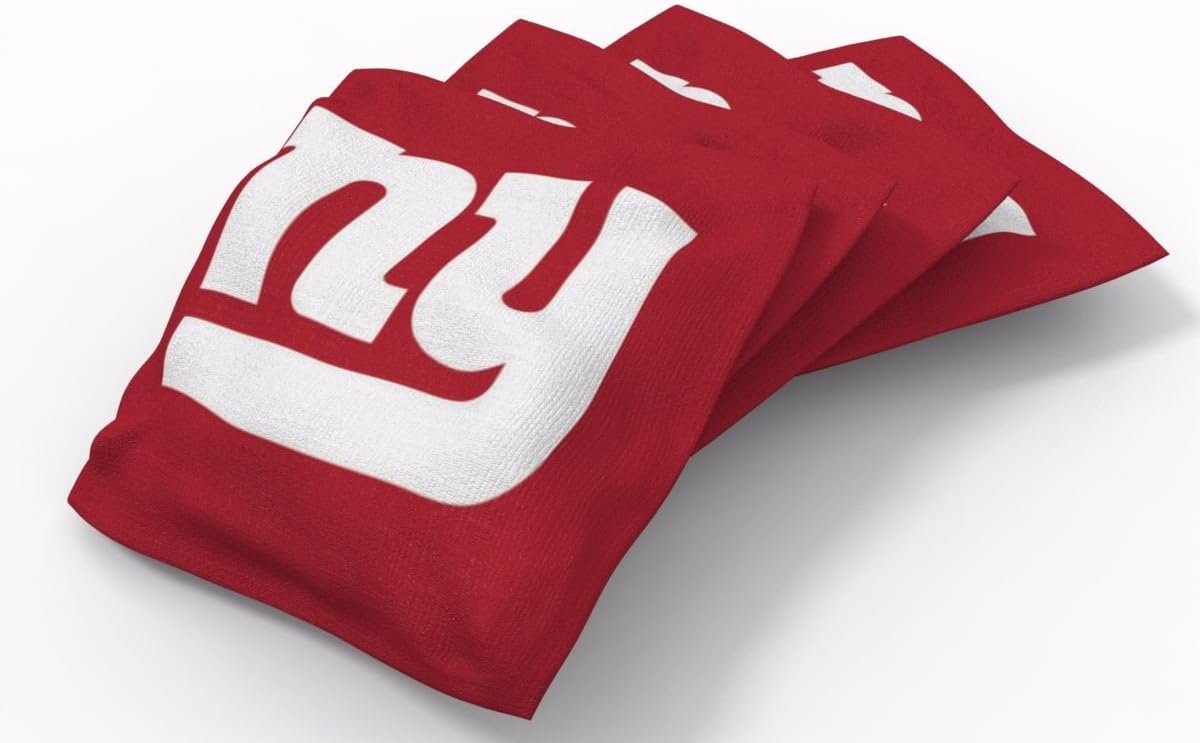 PROLINE 6x6 NFL New York Giants Cornhole Bean Bags - Solid Design (A) : Sports & Outdoors