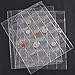 Hicarer Pocket Coin Pocket Page Protectors, 3 Size Coin Collection Holders Storage with 20, 30 and 42 Pocket Pages, Coin Collecting Supplies (6)