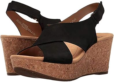 clarks platform sandals