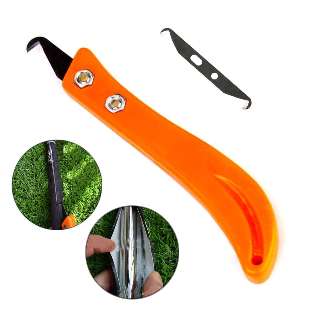 REAMTOP Golf Club Grip Utinily Knife Grip Change Remover Tool 2 Ends