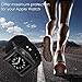 Jianye Apple Watch Tempered Glass Screen Protector(2 Pcs) ,Premium Surface Hardness Full Coverage Metal Frame Tempered Glass Screen Protector