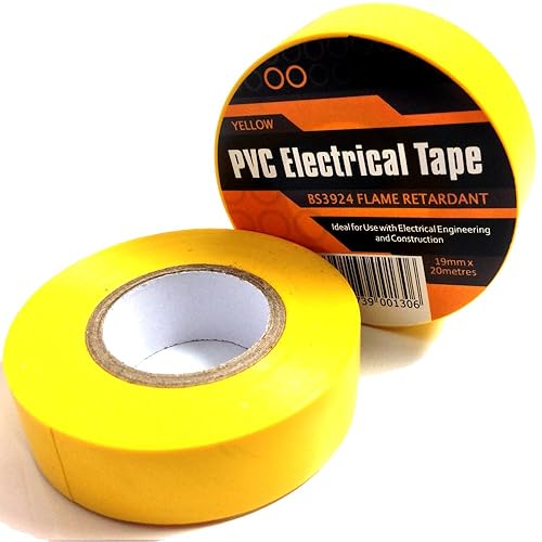 1 x PURPLE ELECTRICAL PVC INSULATION / INSULATING TAPE 19mm x 20m