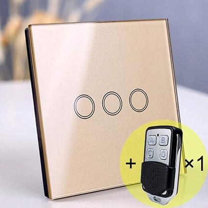Interruptor De Luz De Pared Inalámbrico Táctil Interruptor De Luz
