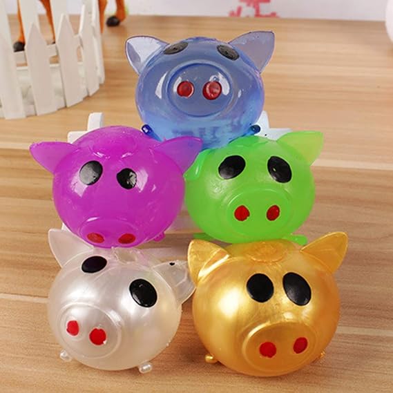Vercico Jello Pig Spielzeug Kawaii Schwein Jelly Pig AntiStress Relief