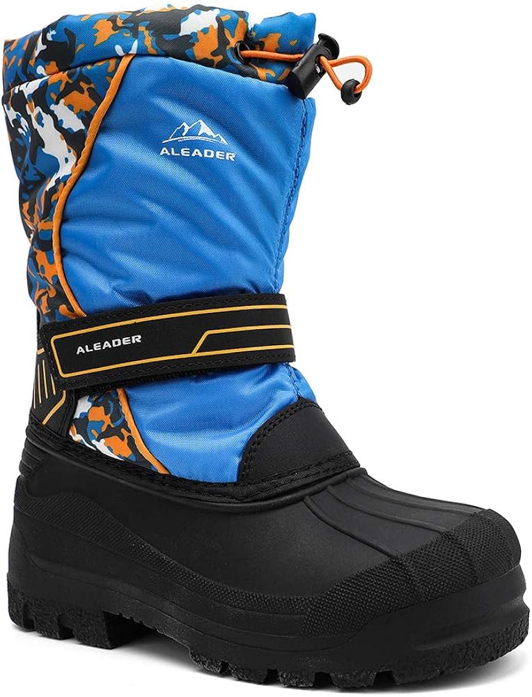  | ALEADER Boys Girls Insulated Waterproof Cold-Weather Snow Boots | Boots