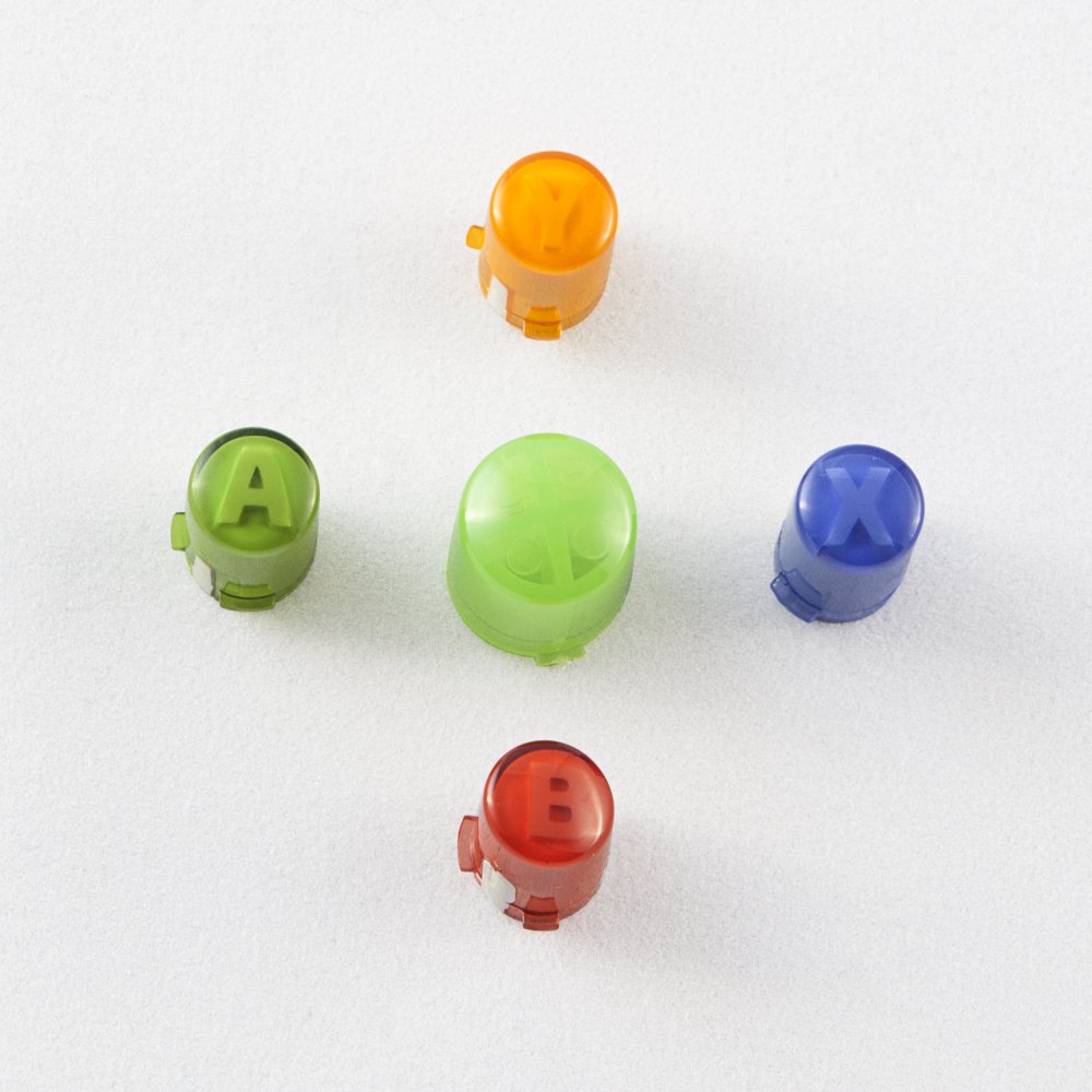 Standard ABXY & Guide Button Controller Mod for Xbox 360