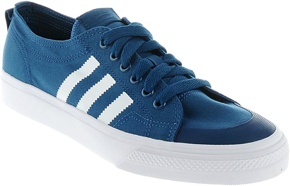 adidas Nizza Lo Classic 78 Mens/Boys Trainer Blue/White Size 3.5: Amazon.co.uk: Shoes & Bags