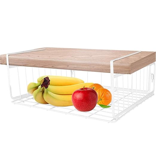 YOMYM Cesta Colgante，Colgando de La Cocina Armario Rack de