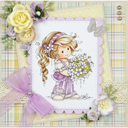 Wee Stamps Topper Sheet 8.3"X12.2" -Silver Fairy
