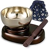 遊器浪漫 木目 11.3x10.7x6cm こだち りん 台 セット 2.3寸 木目色 厚さ1.5mm