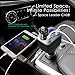 Quick Charge 3.0 Car Charger, CHGeek 80W 12V/24V 2 Socket Cigarette Lighter Splitter+QC3.0 3A+Smart 2.4A Dual USB Port Car Power Adapter for iPhone iPad Android Samsung GPS Dash Cam DVD Player CH08