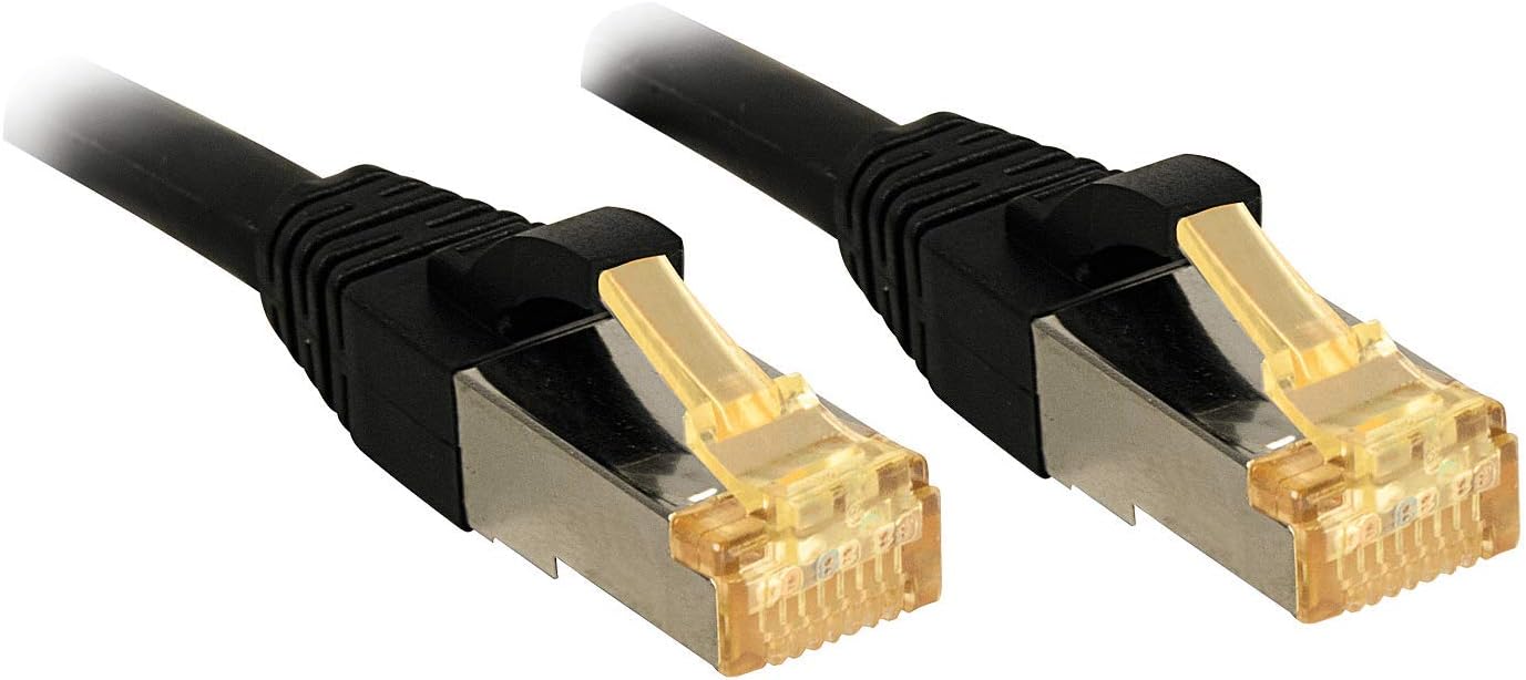 LINDY CAT.7 S/FTP PIMF LSOH Patch Cable 1.5 m Black