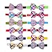 10pcs/Pack Classic Plaid Style Pet Puppy Dog Cat Bow Ties Adjustable Dog Bowties Pet Grooming Accessories